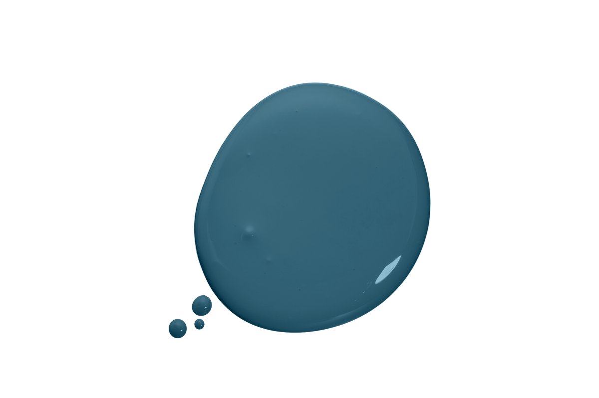 Blob of French Navy paint