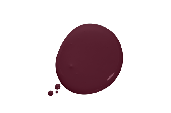 A blob of Sweet Damson paint