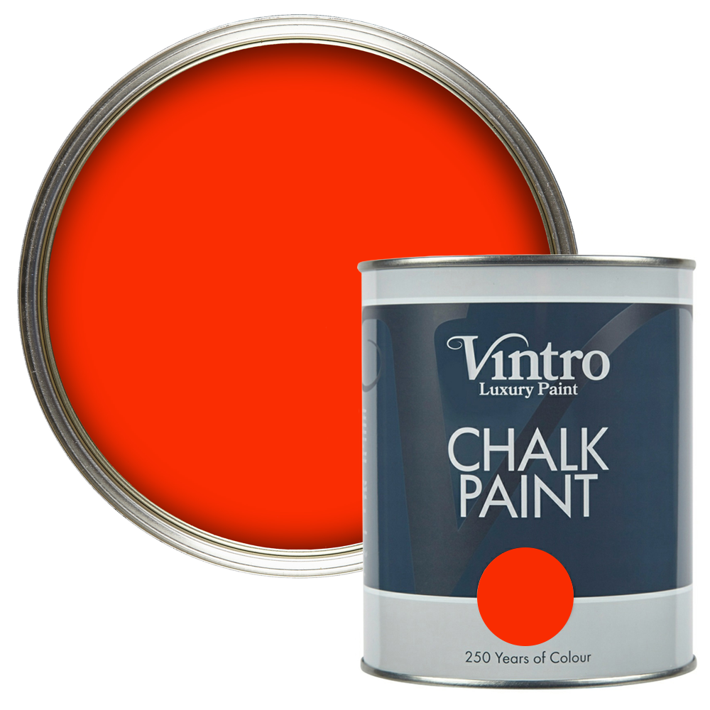 Chalk Paint Racing Red