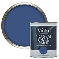 No Seal Chalk Paint Paris Blue