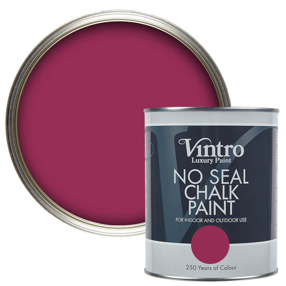 No Seal Chalk Paint Rosy Raven