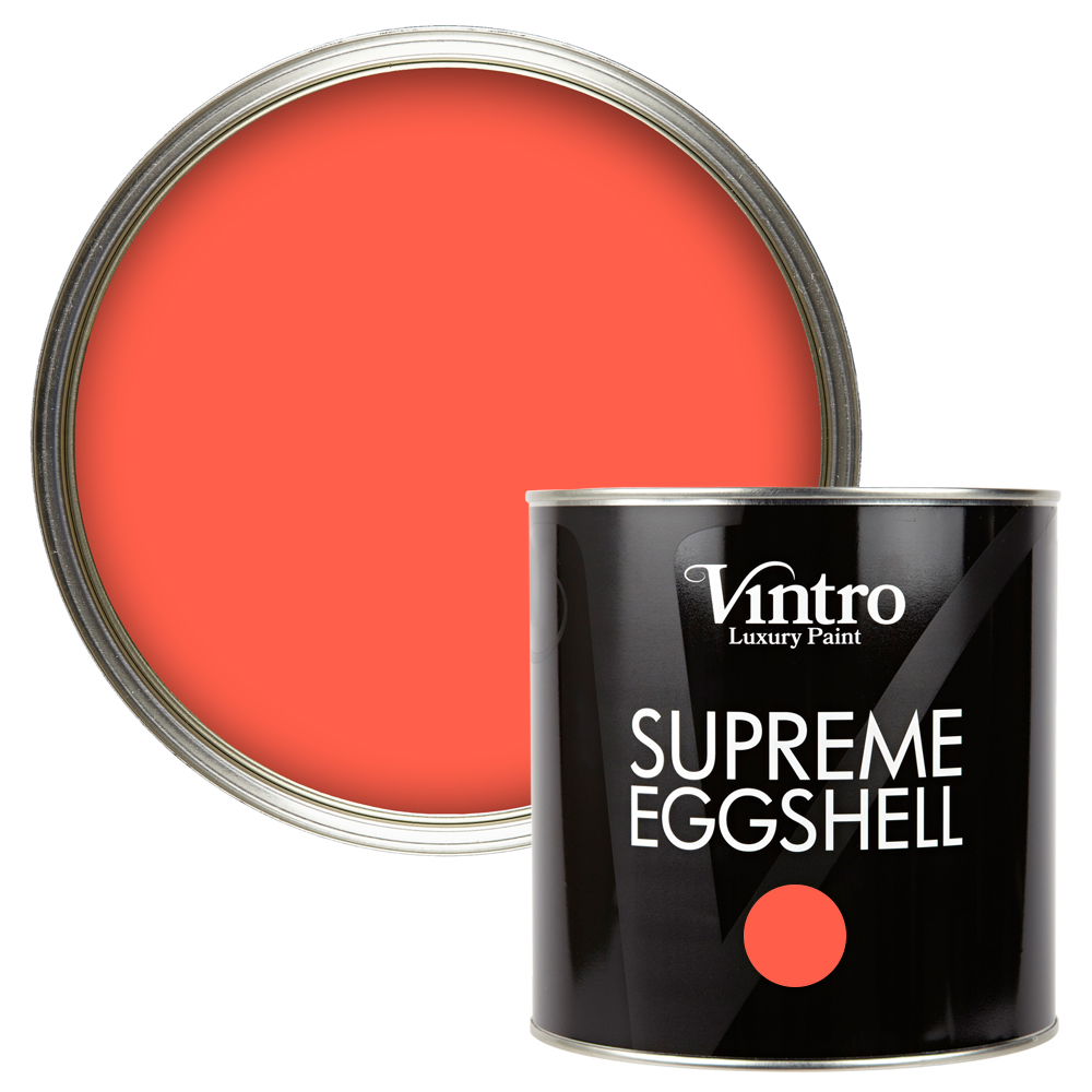 Eggshell Paint Matisse Coral