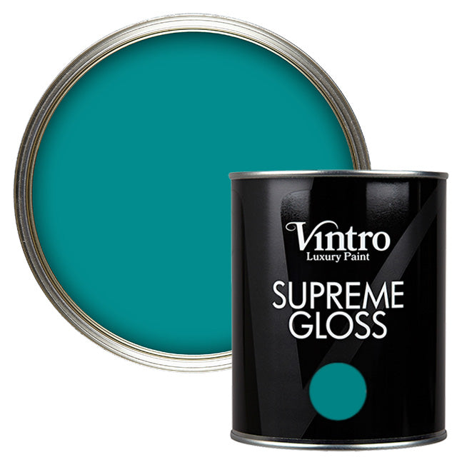 Gloss Paint Teal